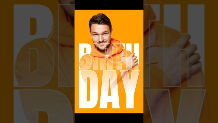 Professional Birthday Flyer in Canva: Simple Design Hack! 🎂✨ #canva #shorts