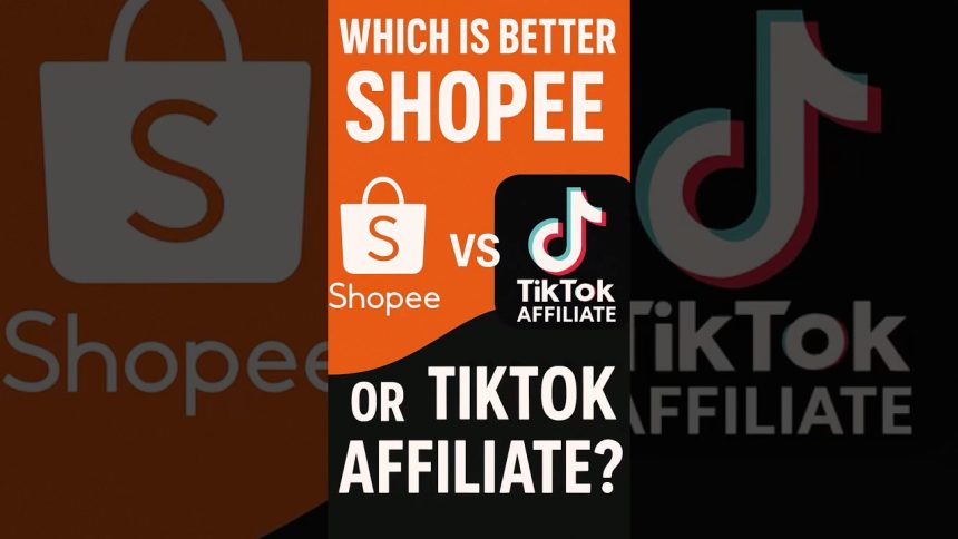 Shopee vs Tiktok Affiliate Program Tutorial Ph|Earn Extra Income thru Commission #affiliatemarketing