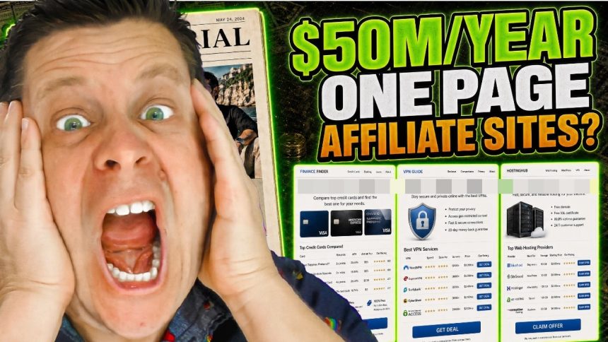 They Make $50M With “One Page” Websites? – Use My AI Formula!