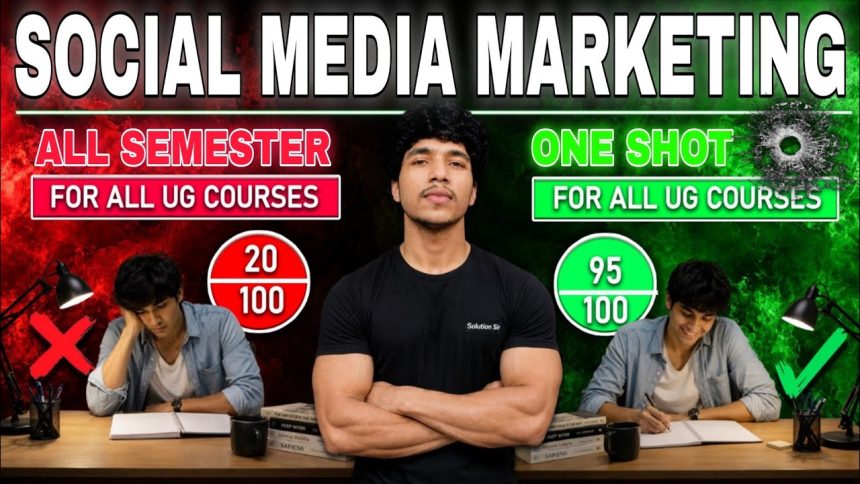 Social Media Marketing One Shot 🎯 | All Semester | All Courses | Du Sol