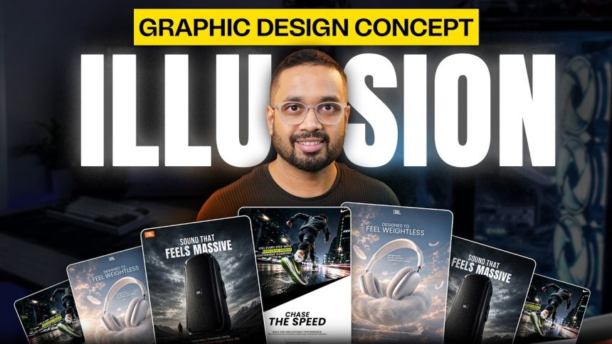 Visual Illusion Design Concepts in Graphic Design | Graphic Design Tips