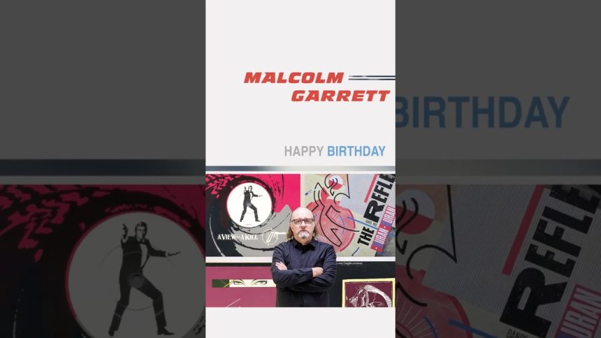 Happy Birthday to Graphic Design Guru, Malcolm Garrett!